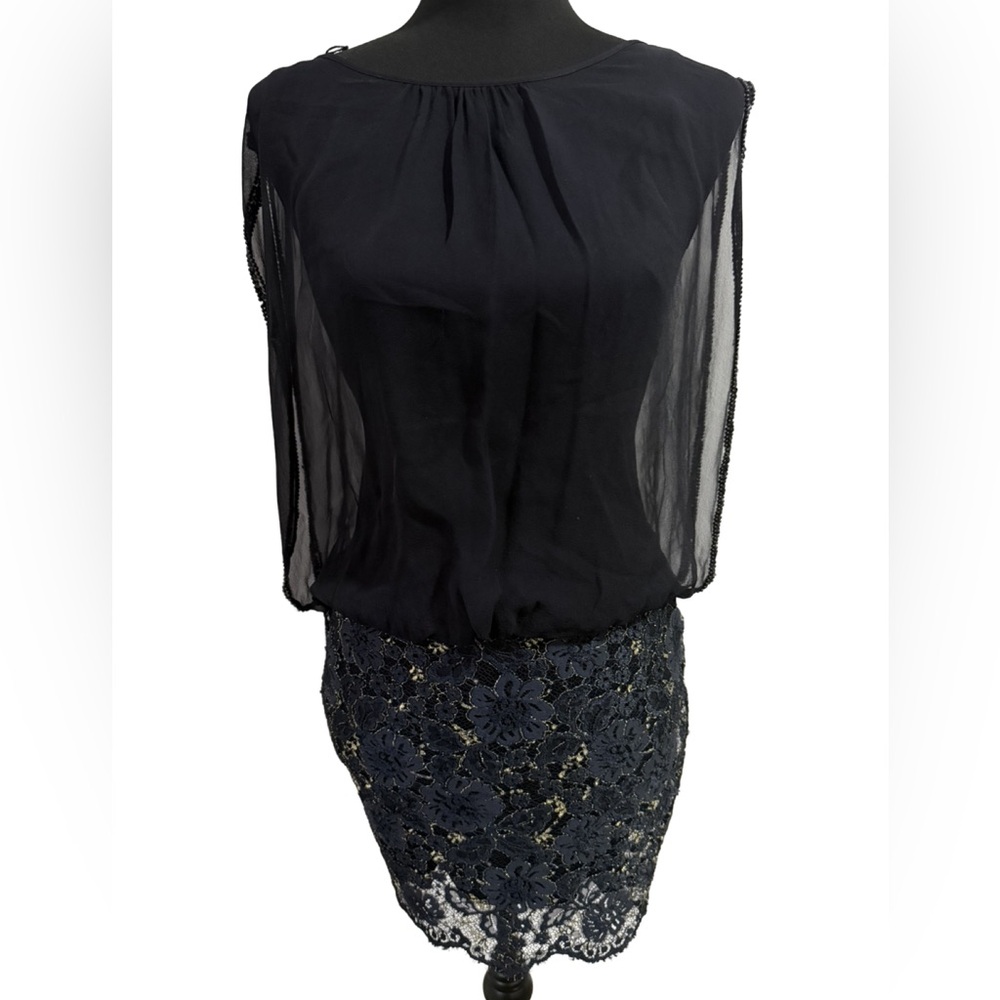 Aidan Mattox Black Elegant Dress